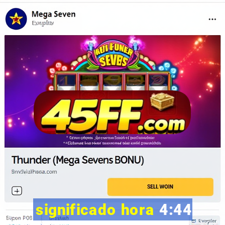 significado hora 4:44